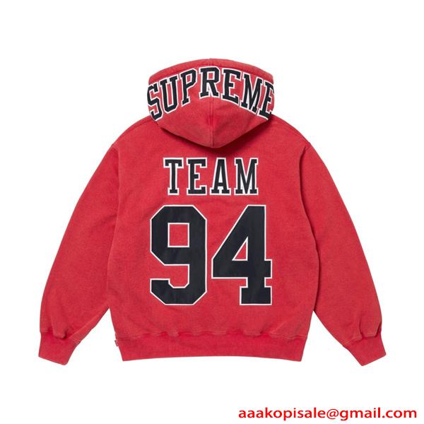 SUPREME シュプリーム コピー パーカー 2026新作 裏起毛 バックプリント ゆったり 大きいサイズ