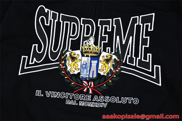 ハーフジップ SUPREME シュプリーム コピー スウェット 2026新作トレーナー ストリート 人気