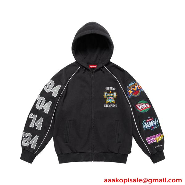 SUPREME シュプリーム コピー ジップパーカー 2026新作 カジュアル 防寒 ゆったり 人気