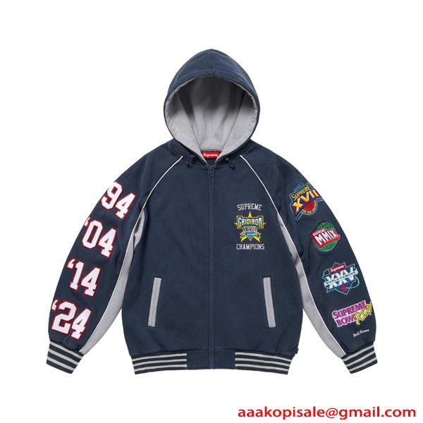 SUPREME シュプリーム コピー ジップパーカー 2026新作 カジュアル 防寒 ゆったり 人気