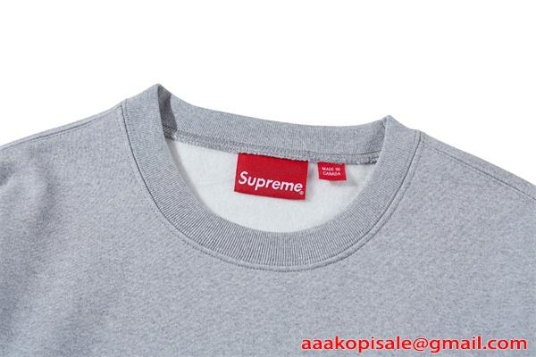 スウェット SUPREME シュプリーム コピー トレーナー 秋 春 カジュアル シンプル プレミアム