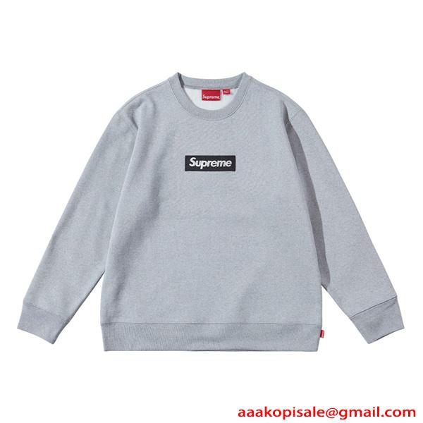 スウェット SUPREME シュプリーム コピー トレーナー 秋 春 カジュアル シンプル プレミアム