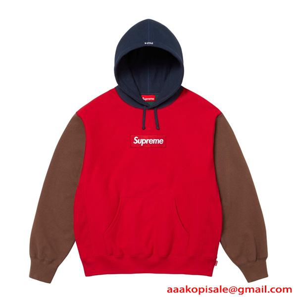 パーカー 2026新作 裏起毛 SUPREME シュプリーム コピー フーディー シンプル ボックス風デザイン