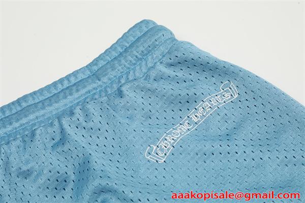 CHROME HEARTS クロムハーツ ハーフパンツコピー青い人気2026トレンド快適涼しい