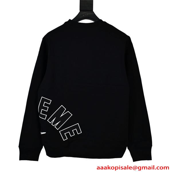 SUPREME シュプリーム コピー スウェット トレーナー 秋 春 軽量タッチ 落ち着き配色