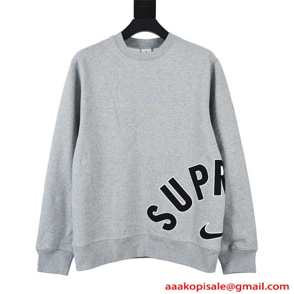 SUPREME シュプリーム コピー スウェット トレーナー 秋 春 軽量タッチ 落ち着き配色