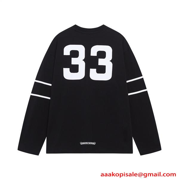 2026新作 CHROME HEARTS クロムハーツ コピー 長袖Tシャツ ロンT 春 落ち着き 軽量 デイリー