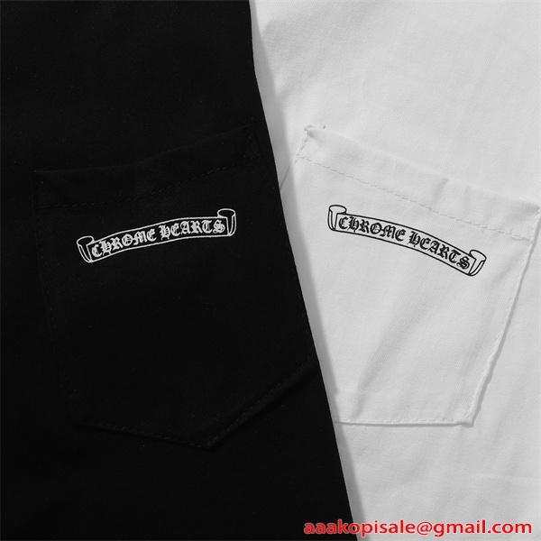 メンズ 長袖Tシャツ プリント 2026新作 存在感演出 人気 CHROME HEARTS クロムハーツ コピー