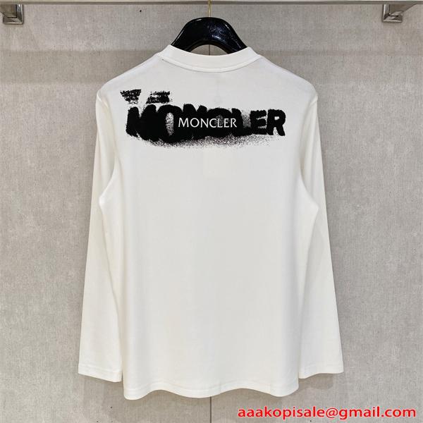 MONCLER モンクレール コピー 長袖Tシャツ ロンT 春対応 プレミアム おすすめ モード系