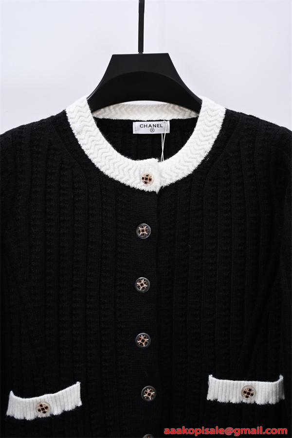 レディース ニット カーディガン 上品 クラシック 新作 CHANEL シャネル コピー