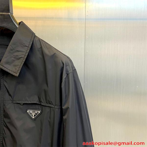 エレガントな雰囲気コレクションPRADA コピー プラダジャケットコピーモデルさん173-71.5㎏着用50サイズ