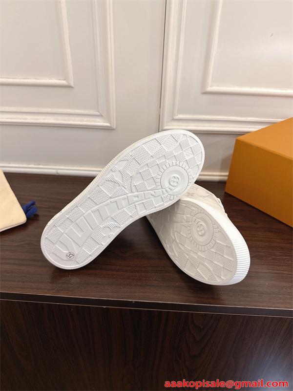 数量限定特別価格 LOUIS VUITTON 低めのヒール最終値下げ ルイ ヴィトンスニーカーコピー 激安(日本最大級)
