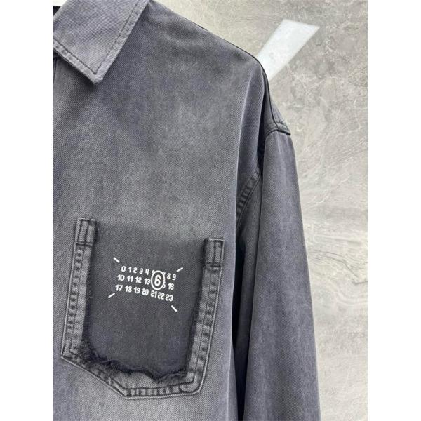 MM6激安通販★Maison Margielaメゾン マルジェラデニムジャケットコピー2026超人気★ 