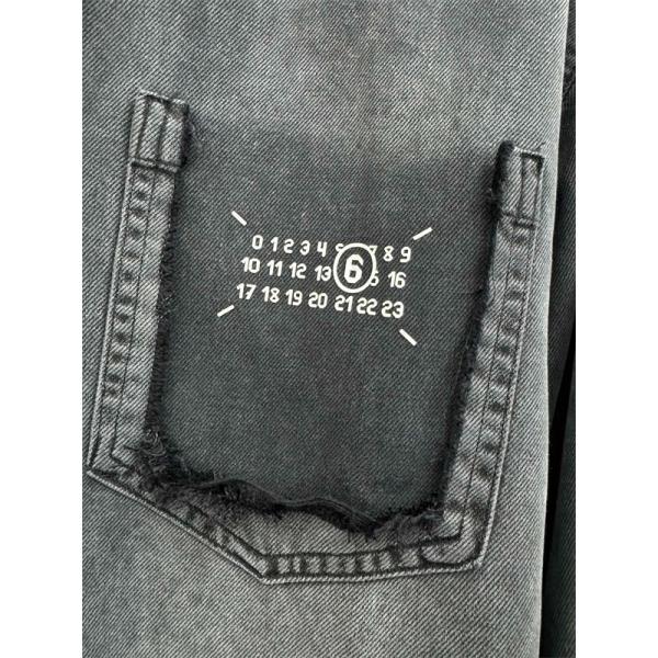 MM6激安通販★Maison Margielaメゾン マルジェラデニムジャケットコピー2026超人気★ 