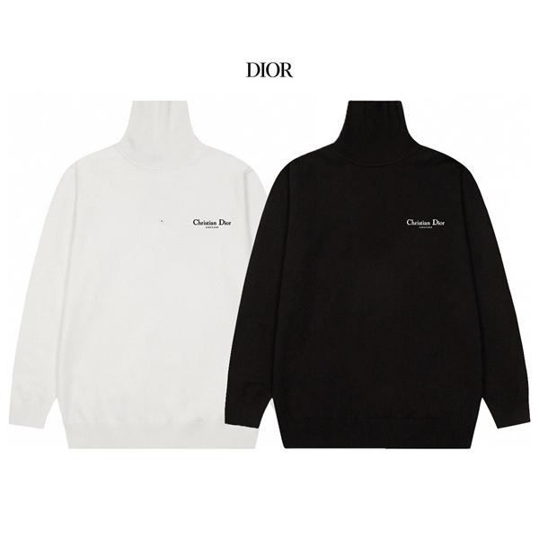 ディオール DIOR コピー 2026新作 人気爆発 タートルネック セーター ミニロゴ 定番