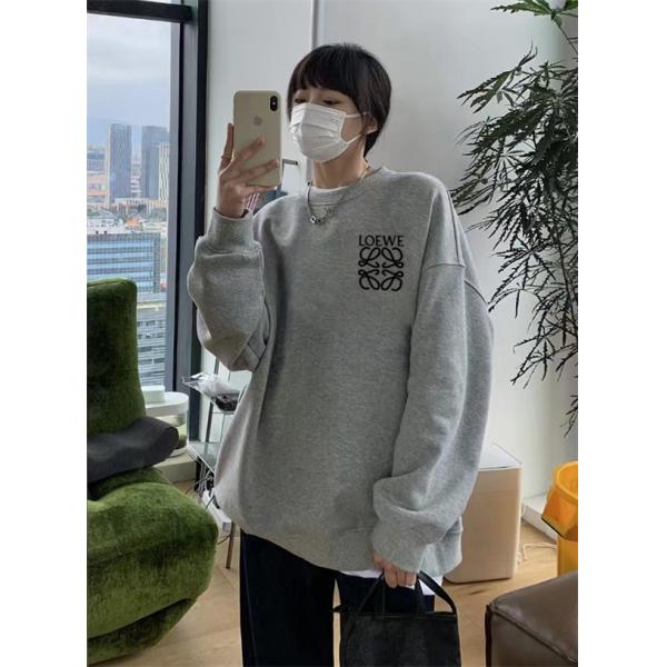 数量限定 LOEWE ロエベ コピー スウェット ワンポイント 2026新作コーデ