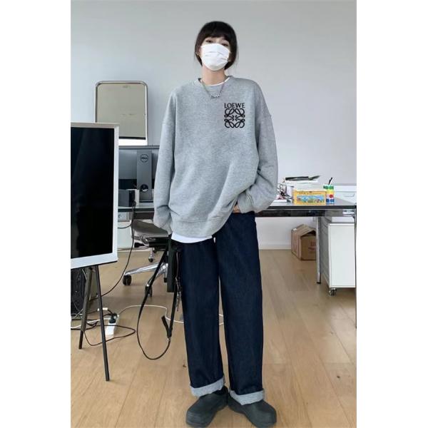 数量限定 LOEWE ロエベ コピー スウェット ワンポイント 2026新作コーデ