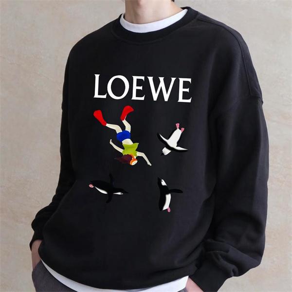 今季注目 LOEWE ロエベ コピー スウェット 遊び心 オーバー感 視線集中