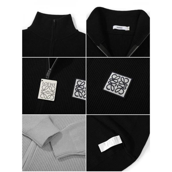 期間限定 ニット ジップアップ ジャケット 2026新作 LOEWE ロエベ コピー