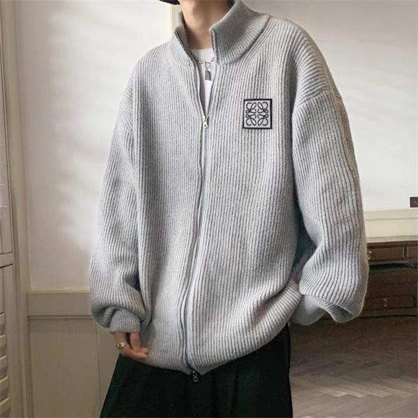 期間限定 ニット ジップアップ ジャケット 2026新作 LOEWE ロエベ コピー