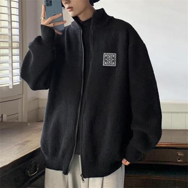 期間限定 ニット ジップアップ ジャケット 2026新作 LOEWE ロエベ コピー