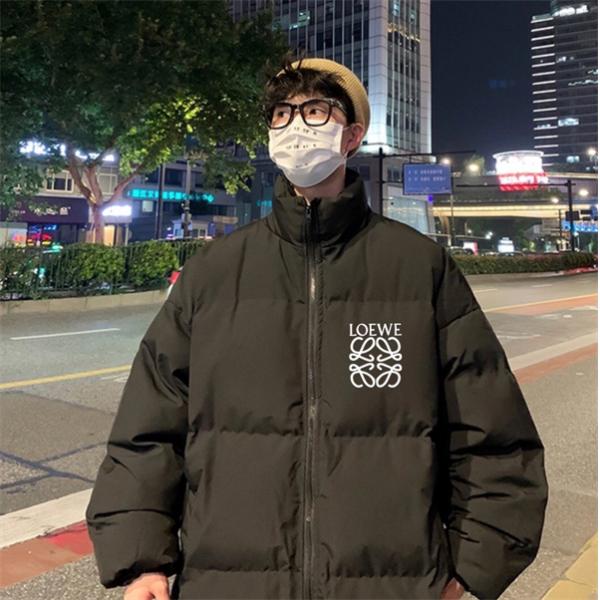 高級感溢れる LOEWE ロエベ コピー ダウンジャケット ブラック 保温性抜群 2026新作