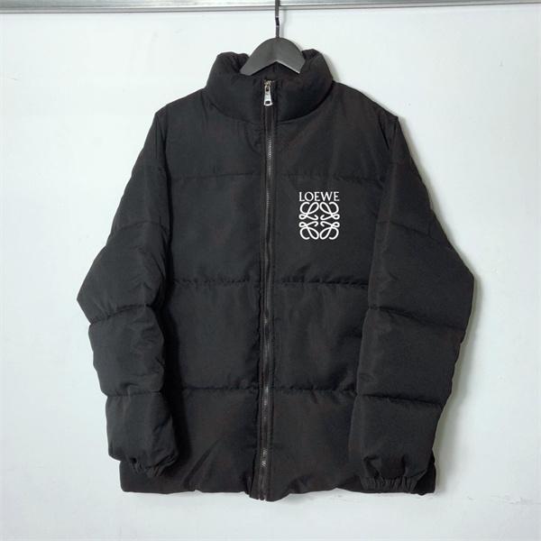 高級感溢れる LOEWE ロエベ コピー ダウンジャケット ブラック 保温性抜群 2026新作