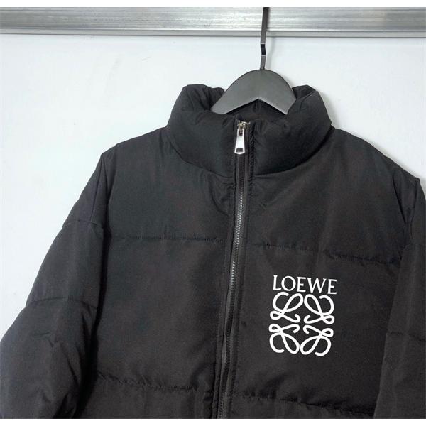 高級感溢れる LOEWE ロエベ コピー ダウンジャケット ブラック 保温性抜群 2026新作