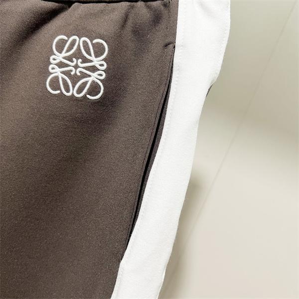 話題沸騰 イージーパンツ 配色切替 脚長効果 2026新作 LOEWE ロエベ コピー