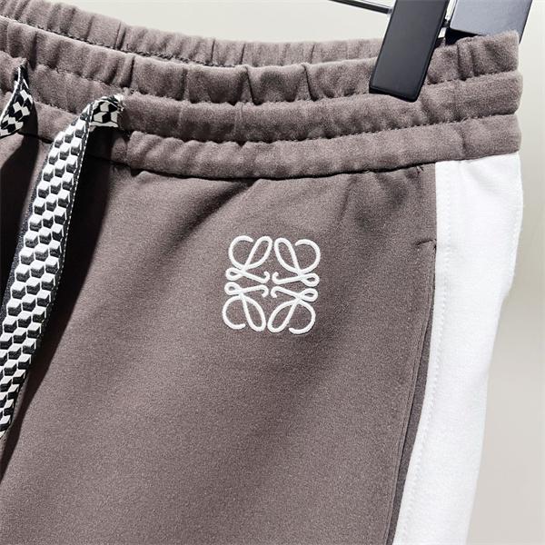 話題沸騰 イージーパンツ 配色切替 脚長効果 2026新作 LOEWE ロエベ コピー