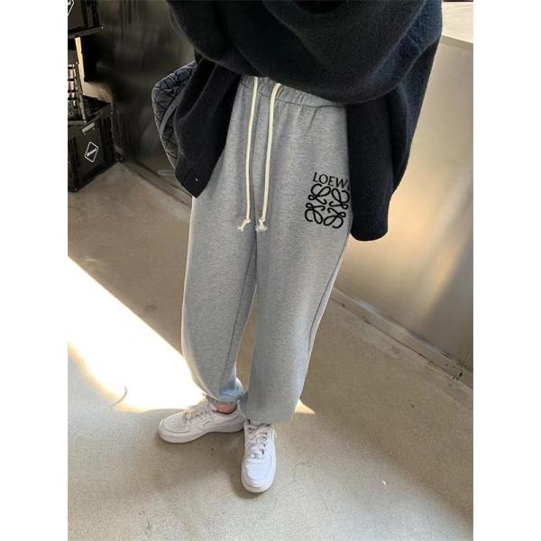 肌触り良好 LOEWE ロエベ コピー スウェットパンツ 柔軟素材 おすすめ 