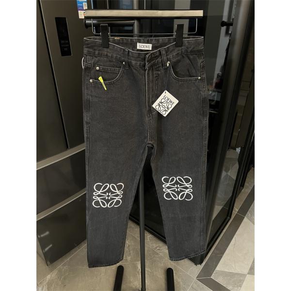LOEWE ロエベ コピー レアデザイン デニム パンツ 高級感 2026新作