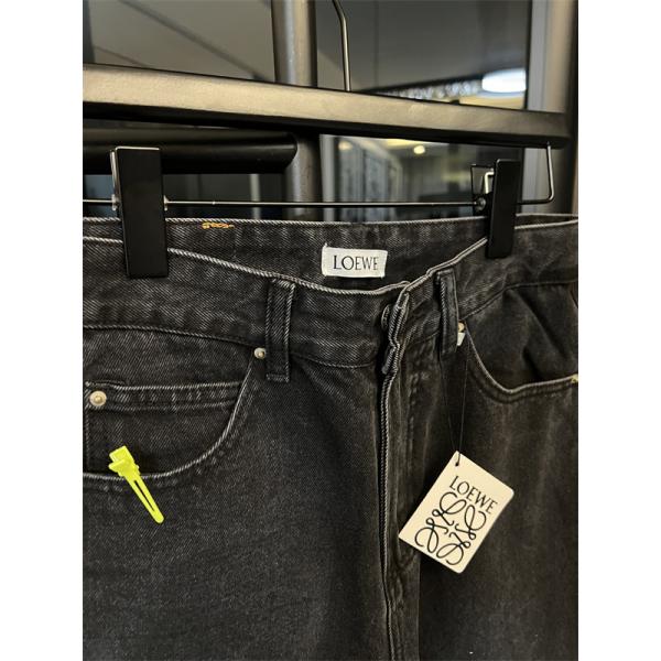 LOEWE ロエベ コピー レアデザイン デニム パンツ 高級感 2026新作