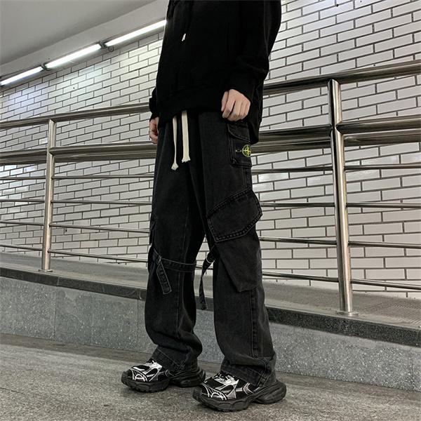 STONE ISLAND ストーンアイランド コピー 新登場 ヴィンテージ カーゴパンツ 2026新作