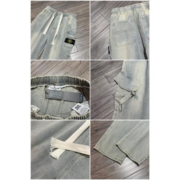 STONE ISLAND ストーンアイランド コピー 新登場 ヴィンテージ カーゴパンツ 2026新作