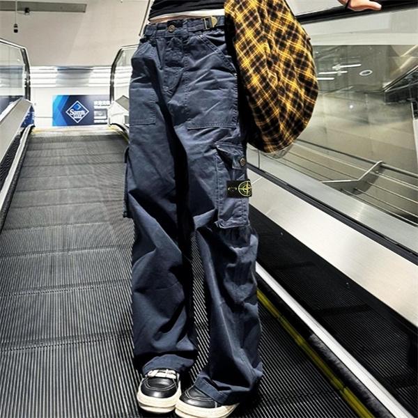 実用派  STONE ISLAND ストーンアイランド コピー カーゴパンツ タフ素材 ルーズ 2026新作