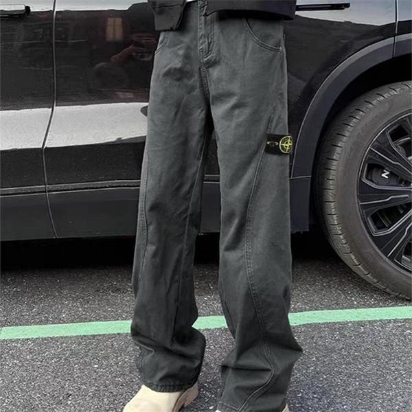 スタイル重視 STONE ISLAND ストーンアイランド コピー カーゴパンツ ストレート 2026新作