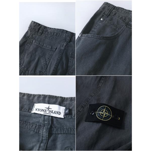 スタイル重視 STONE ISLAND ストーンアイランド コピー カーゴパンツ ストレート 2026新作