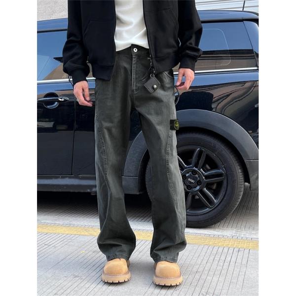 スタイル重視 STONE ISLAND ストーンアイランド コピー カーゴパンツ ストレート 2026新作