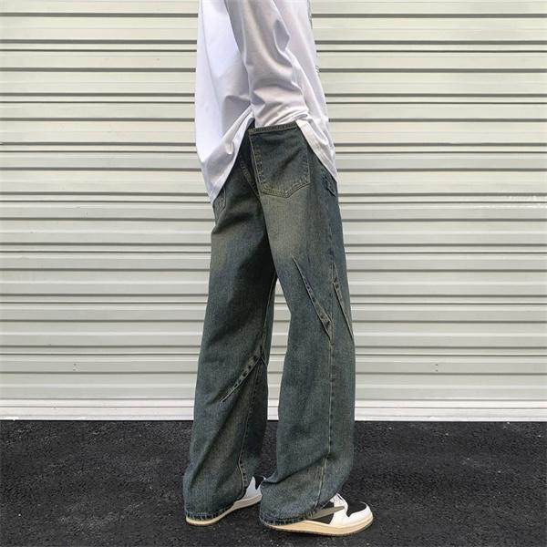 STONE ISLAND ストーンアイランド コピー 期間限定 デニム カーゴパンツ ワイドシルエット