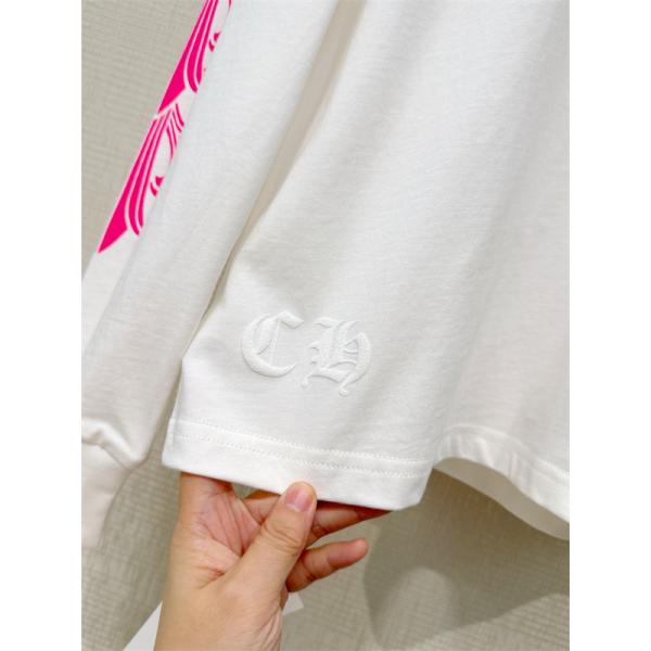 ★上品★blackpinkカラー人気クロムハーツ長袖ｔシャツコピー2026トレンドCHROME HEARTS 激安通販