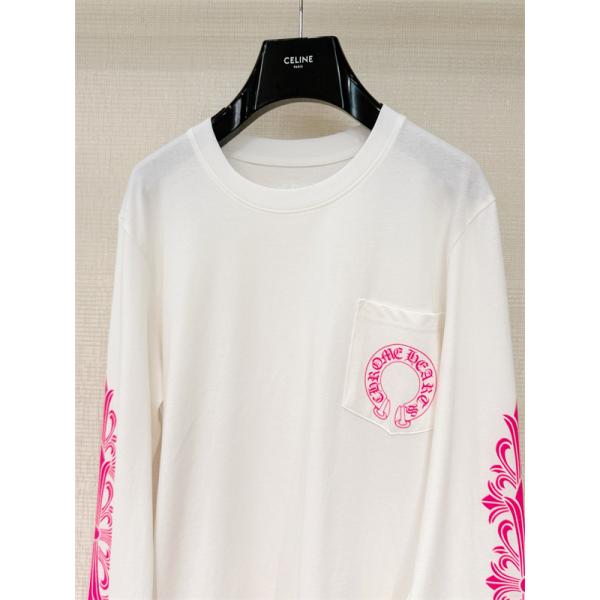 ★上品★blackpinkカラー人気クロムハーツ長袖ｔシャツコピー2026トレンドCHROME HEARTS 激安通販