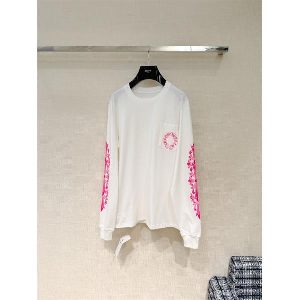 ★上品★blackpinkカラー人気クロムハーツ長袖ｔシャツコピー2026トレンドCHROME HEARTS 激安通販