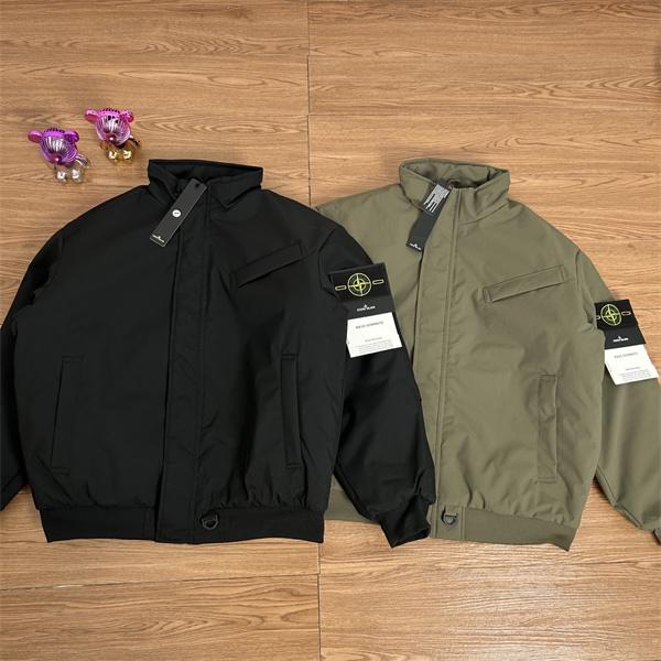 機能美追求 フーデッド STONE ISLAND ストーンアイランド コピー 中綿ジャケット ミニマル 防風