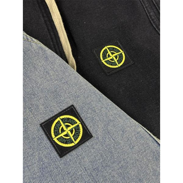 リラックス STONE ISLAND ストーンアイランド コピー デニム イージーパンツ ストレート 落ち感