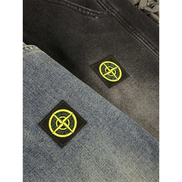 着心地重視 デニムイージーパンツ ストレート 抜け感 STONE ISLAND ストーンアイランド コピー