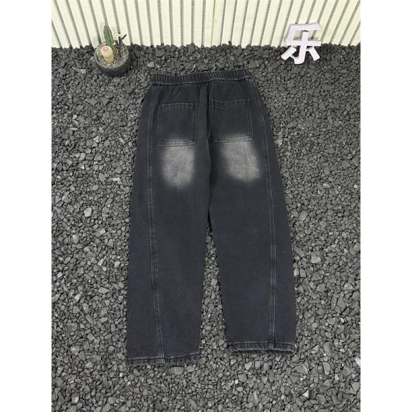 着心地重視 デニムイージーパンツ ストレート 抜け感 STONE ISLAND ストーンアイランド コピー