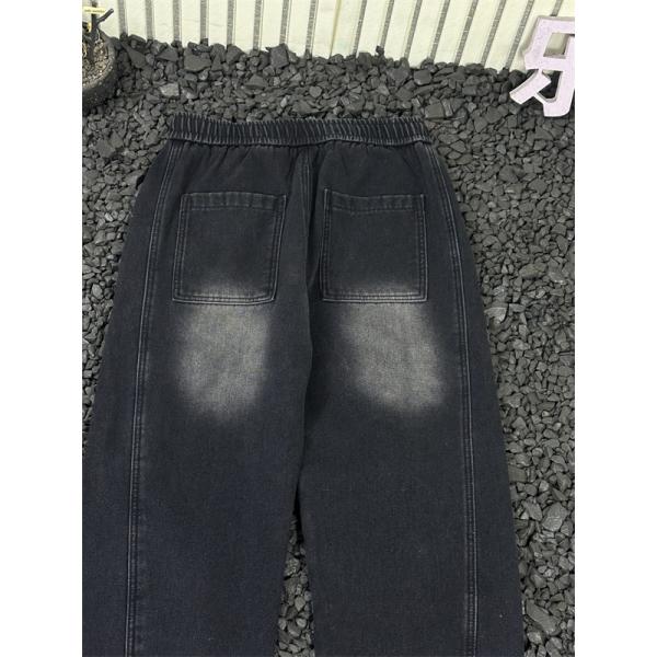 着心地重視 デニムイージーパンツ ストレート 抜け感 STONE ISLAND ストーンアイランド コピー