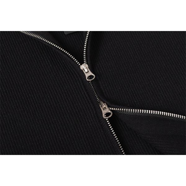 STONE ISLAND ストーンアイランド コピー 上品仕立て フルジップ ニットブルゾン ミニマル 