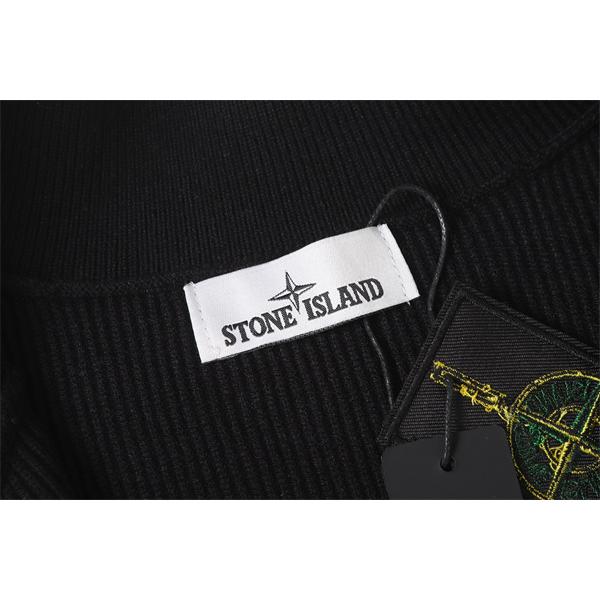 STONE ISLAND ストーンアイランド コピー 上品仕立て フルジップ ニットブルゾン ミニマル 